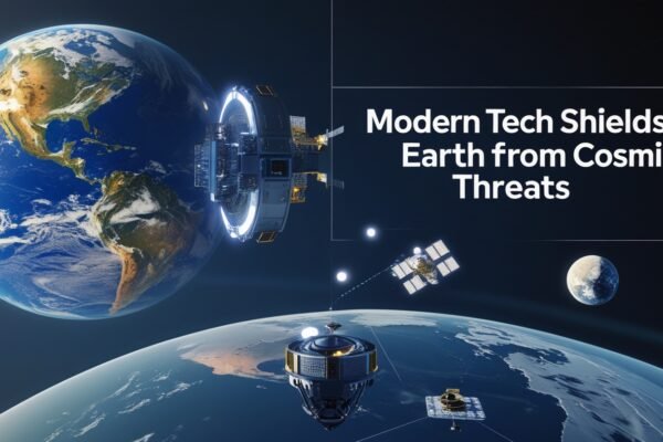 Modern Tech Shields Earth from Cosmic Threats
